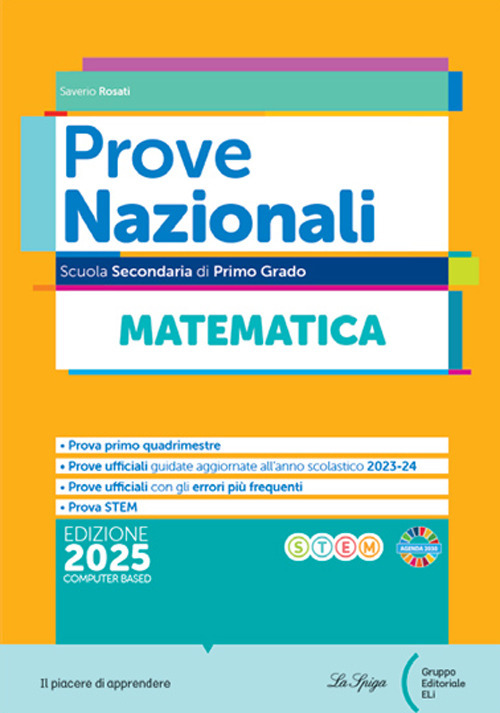 Prova Nazionali Invalsi matematica 2025. Per la Scuola media