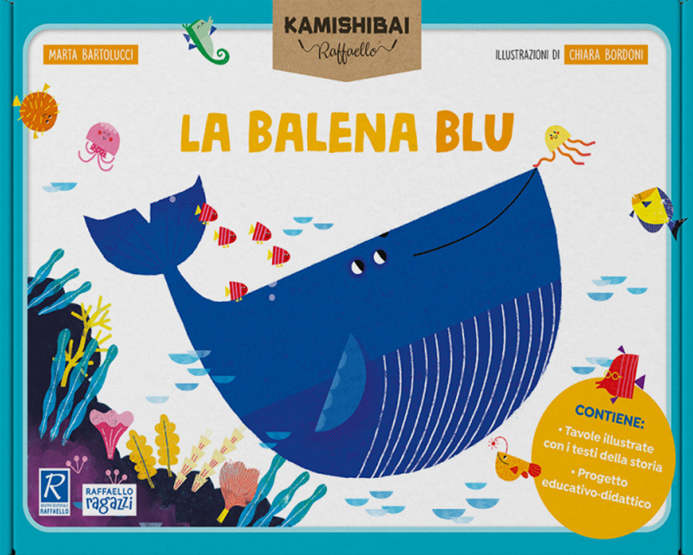La balena blu. Tavole per kamishibai