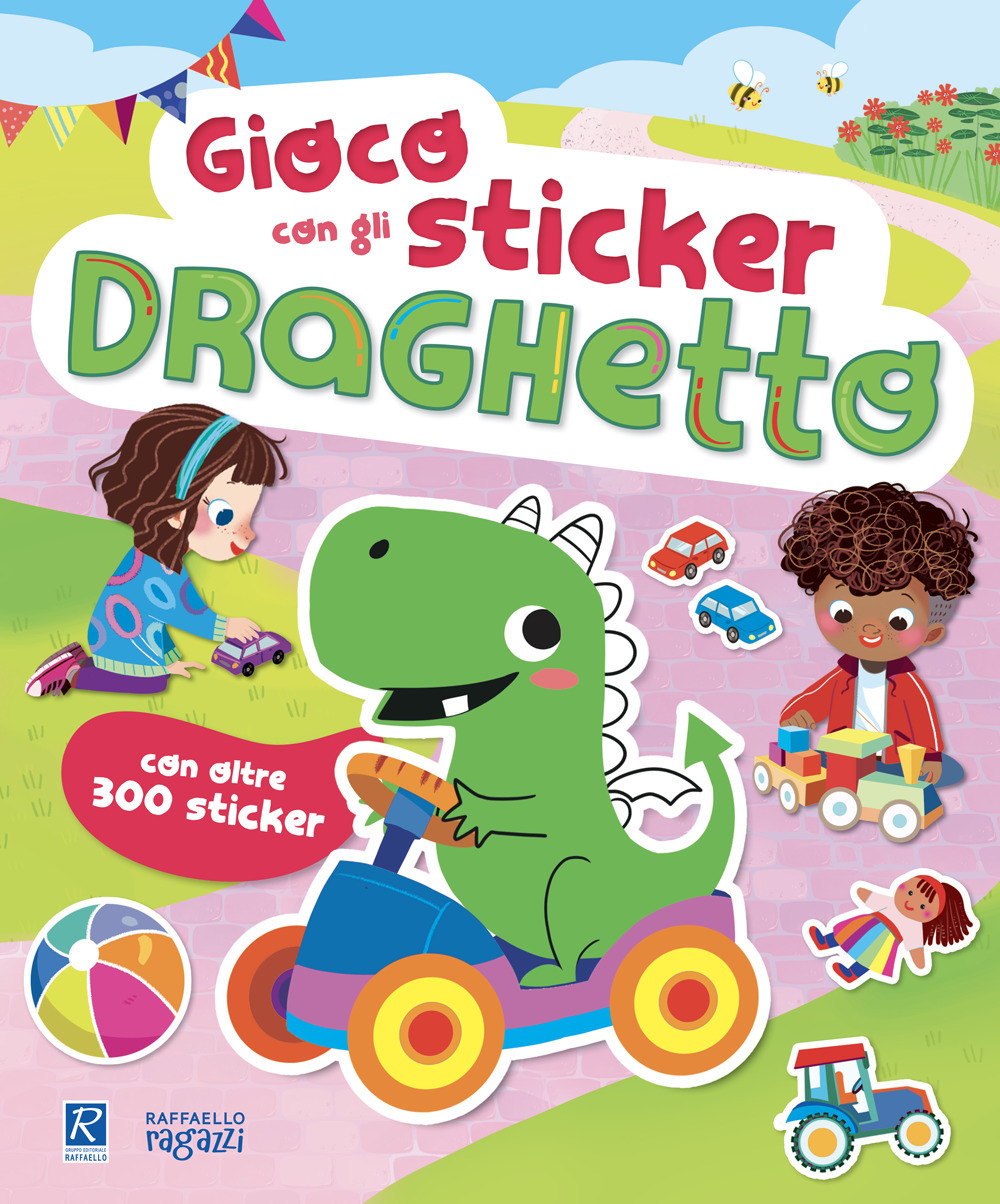 Gioco con gli sticker. Draghetto