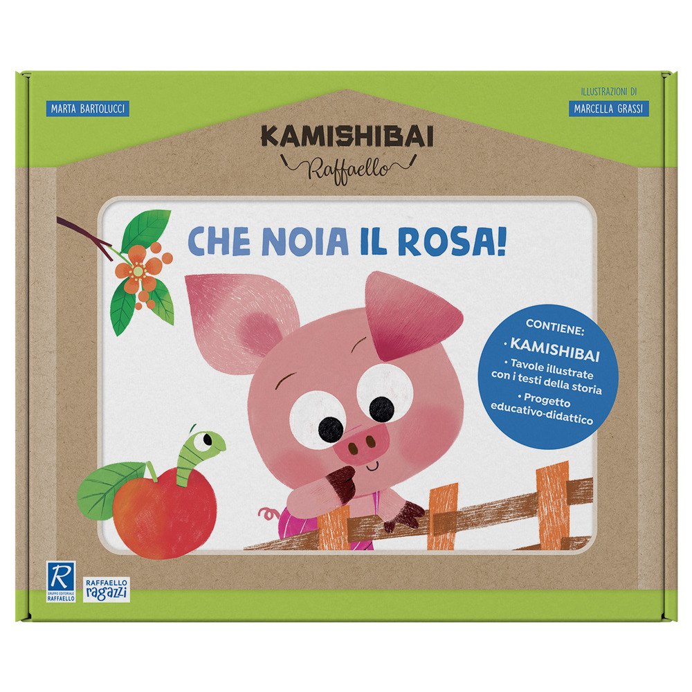 Che noia il rosa. Kamishibai kit completo