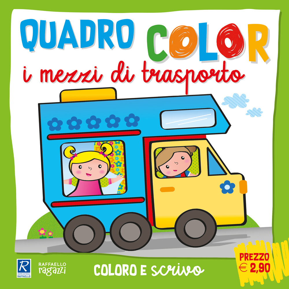 I mezzi di trasporto. Quadro color