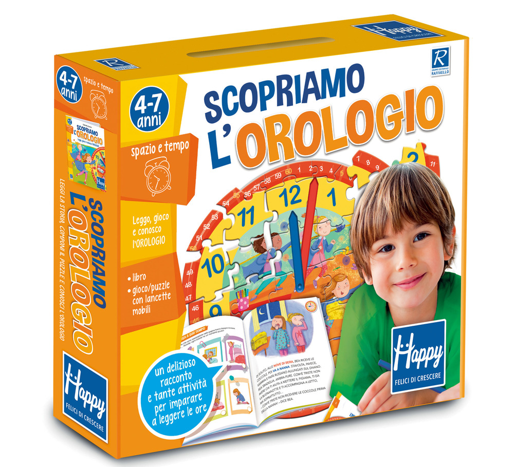 Scopriamo l'orologio. Happy