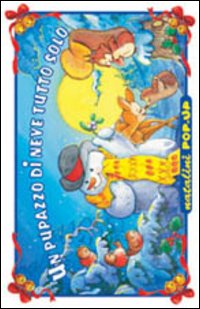 Un pupazzo di neve tutto solo