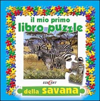 Il mio primo libro puzzle della savana