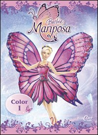 Barbie Mariposa. Libro color. Vol. 1