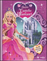 Barbie e il castello di diamanti. Libro puzzle