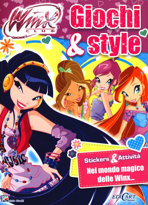 Giochi & style. Winx club. Con adesivi