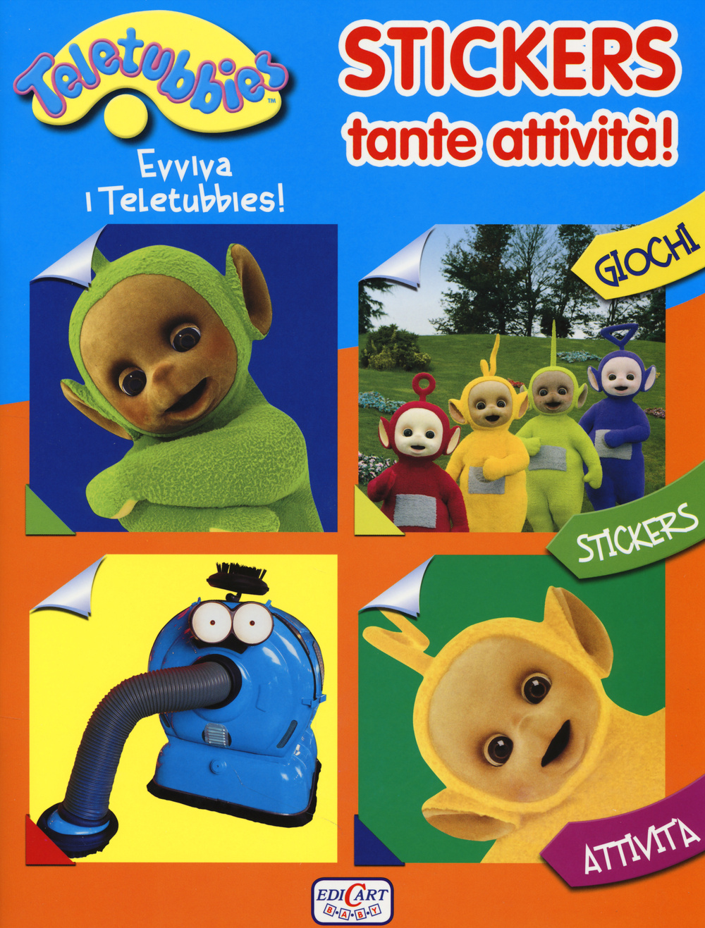 Stickers tante attività. Teletubbies. Con adesivi