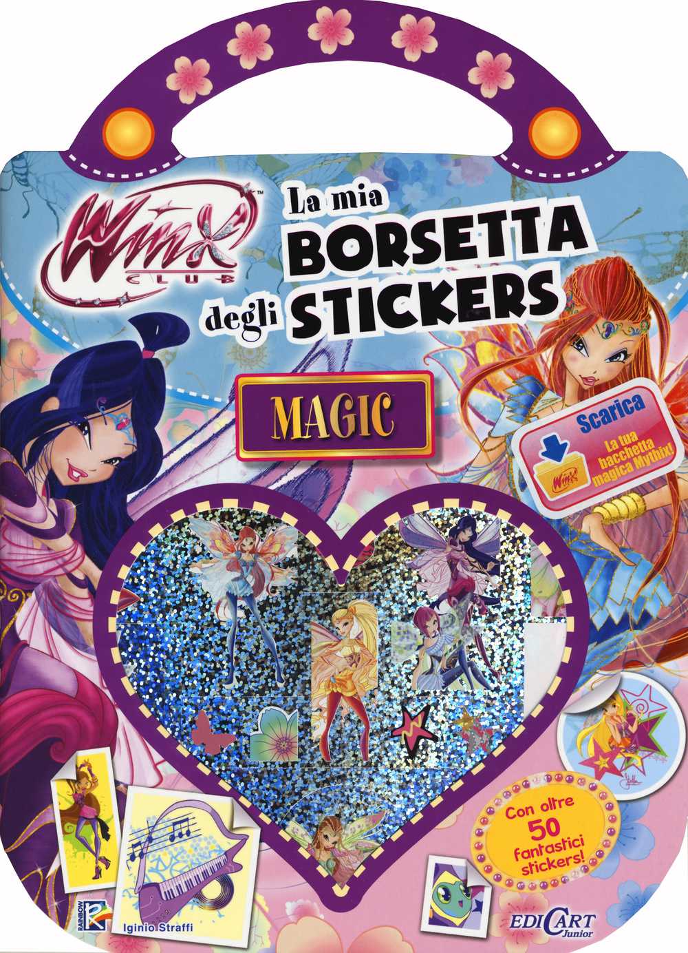 La mia borsetta degli stickers. Magic. Winx club