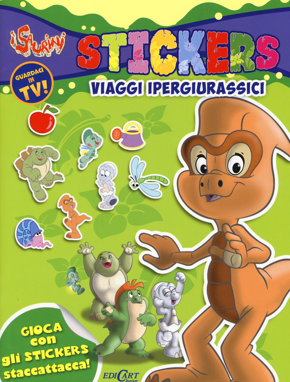 Viaggi ipergiurassici. I Saurini. Con adesivi