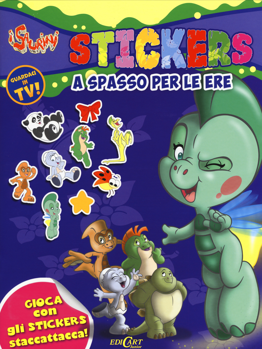 A spasso per le ere. I Saurini. Con adesivi