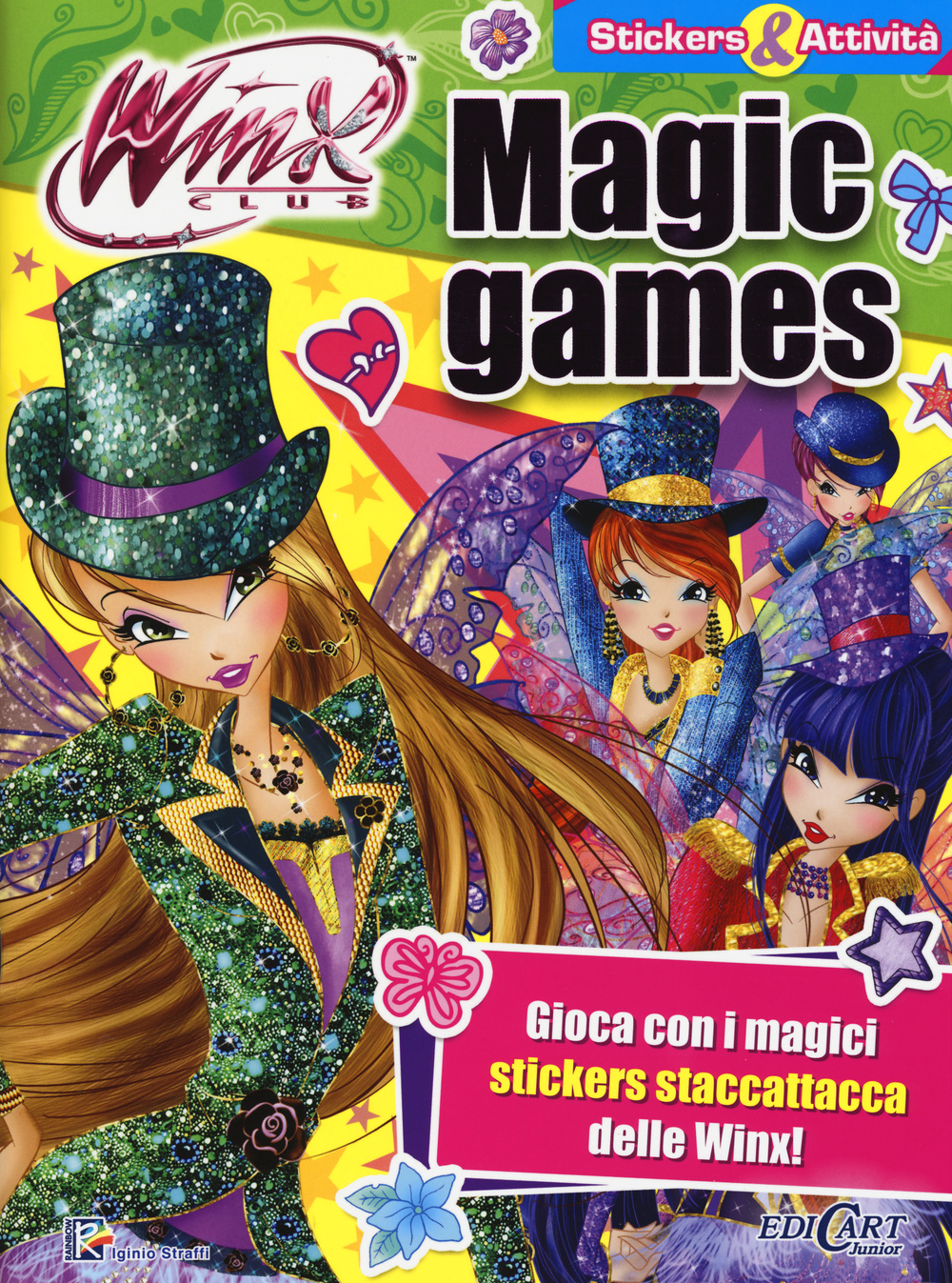 Magic games. Winx club. Con adesivi