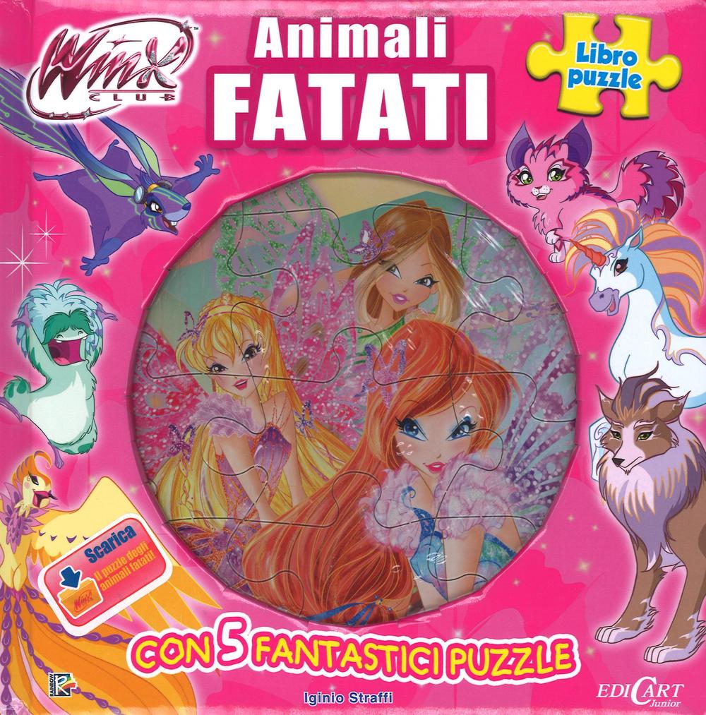 Animali fatati. Winx club. Libro puzzle