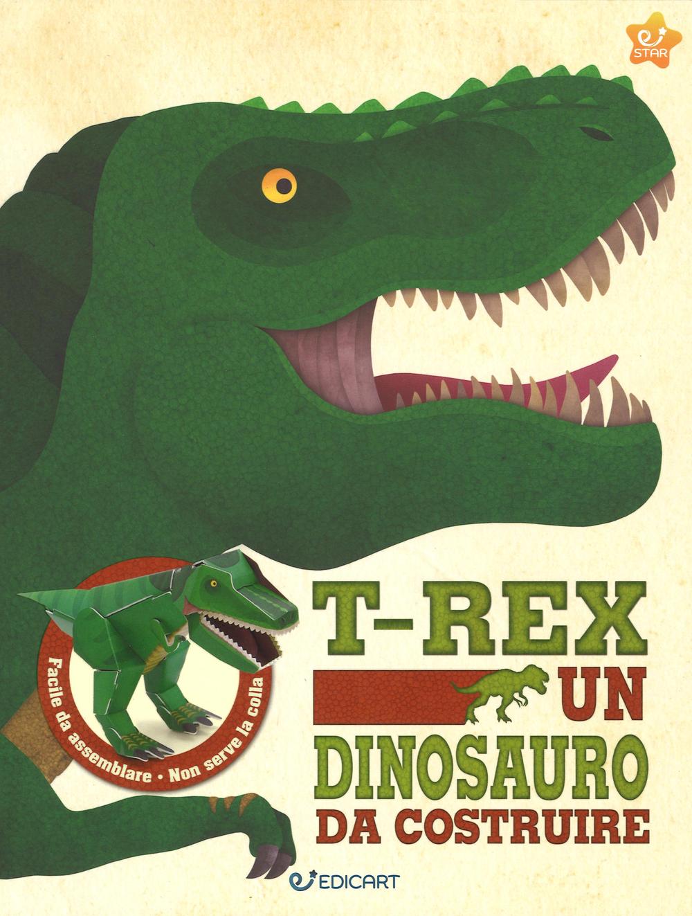 T-rex un dinosauro da costruire