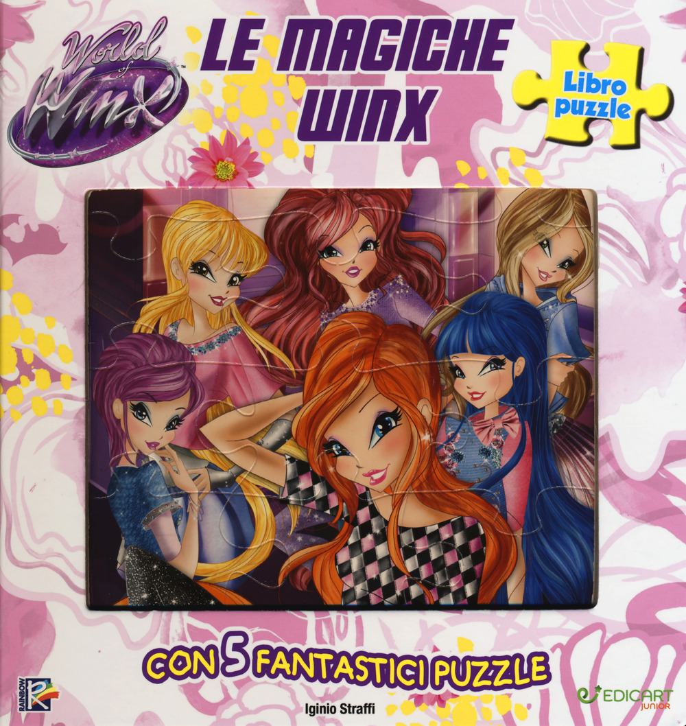 Le magiche Winx. World of Winx. Libro puzzle