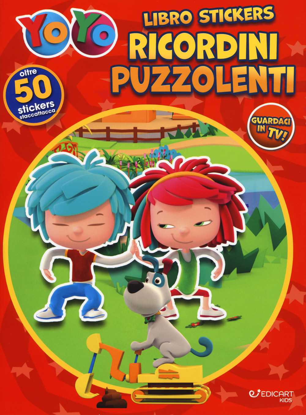 Ricordini puzzolenti. YoYo. Con adesivi