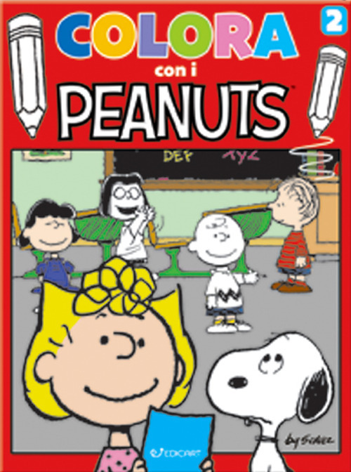 Colora con i Peanuts. Vol. 2: Rosso