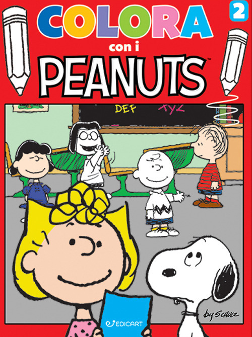 Colora con i Peanuts. Vol. 2: Rosso