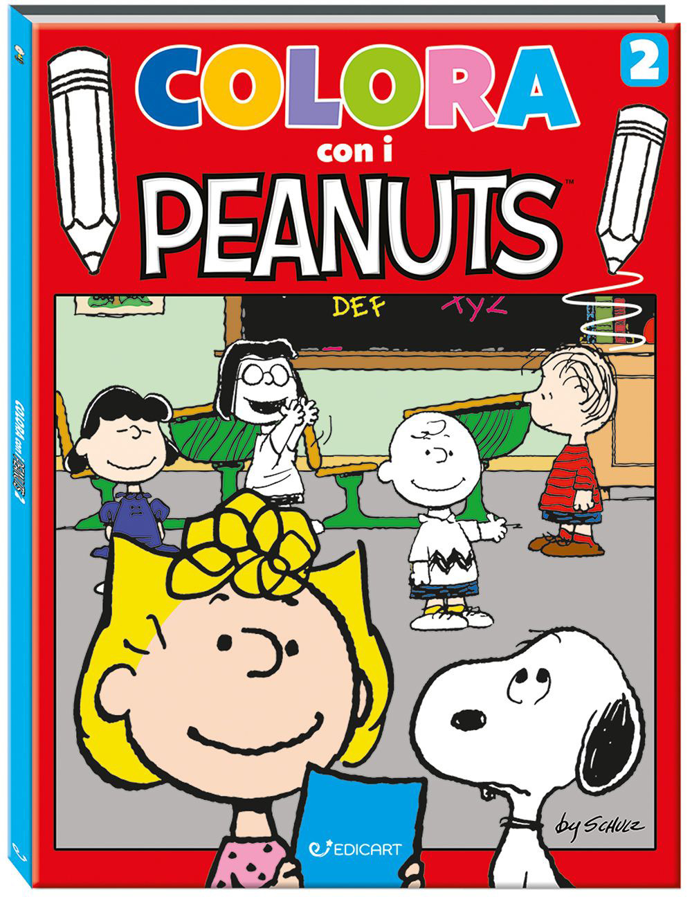 Colora con i Peanuts. Vol. 1: Blu