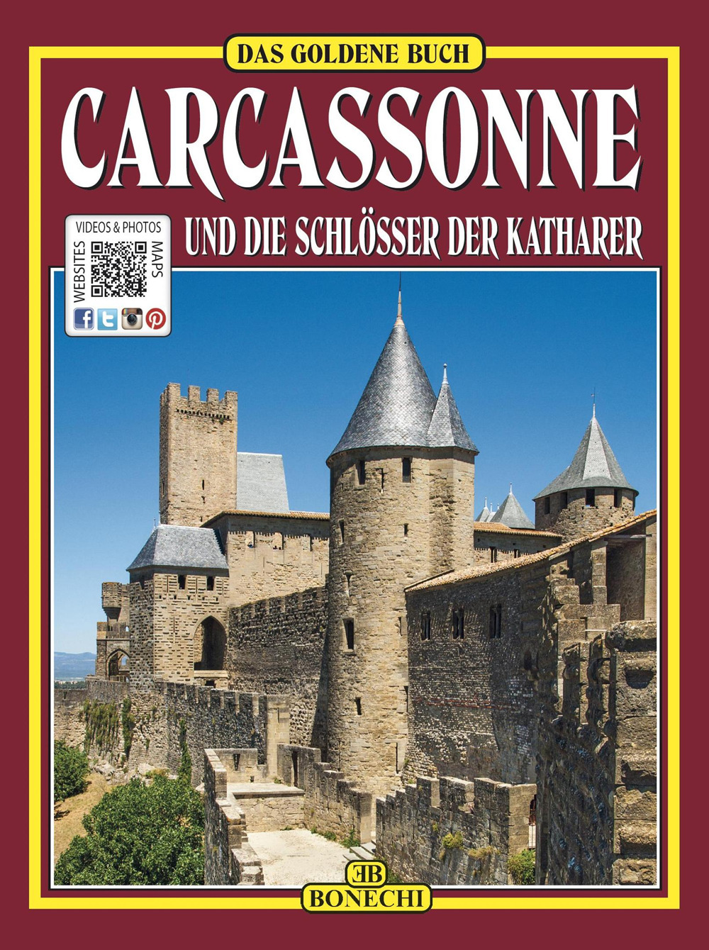 Carcassonne, castelli catari. Ediz. tedesca