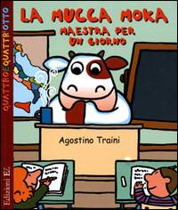 La mucca Moka maestra per un giorno
