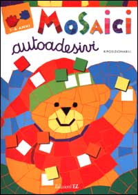 Mosaici autoadesivi. Orsetto