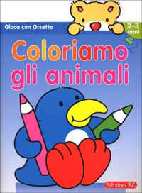 Gioca con Orsetto. Coloriamo gli animali