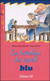 La bambina dai capelli blu