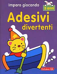Imparo giocando. Adesivi divertenti. 3 anni