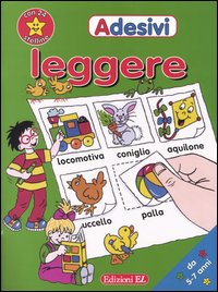 Adesivi. Leggere. Da 5-7 anni