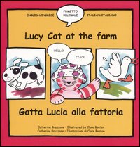 Lucy cat at the farm-Gatta Lucia alla fattoria