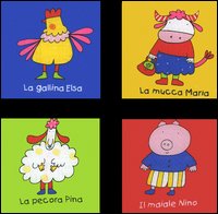 Gli animali della fattoria. Libri cubo