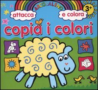 Copia i colori. Arcobaleno attacca e colora
