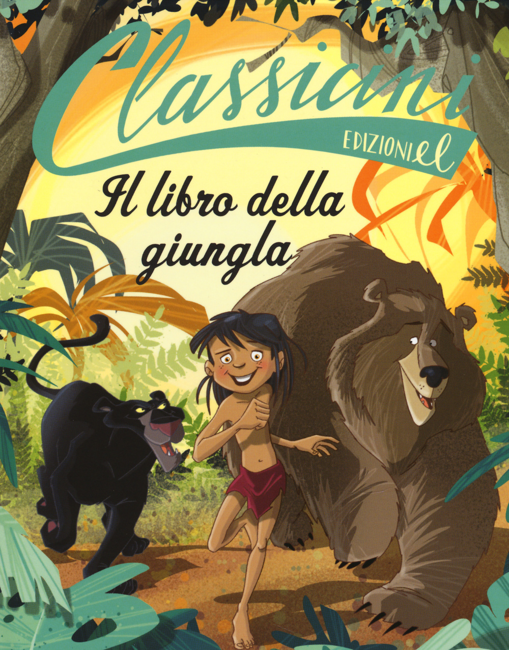 Il libro della giungla da Rudyard Kipling. Classicini