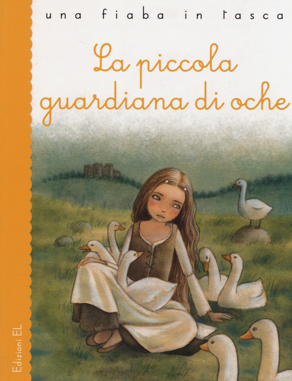 La piccola guardiana di oche