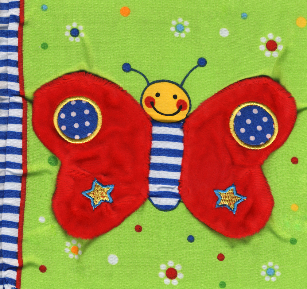 Il libro del bebè. Farfalla rossa