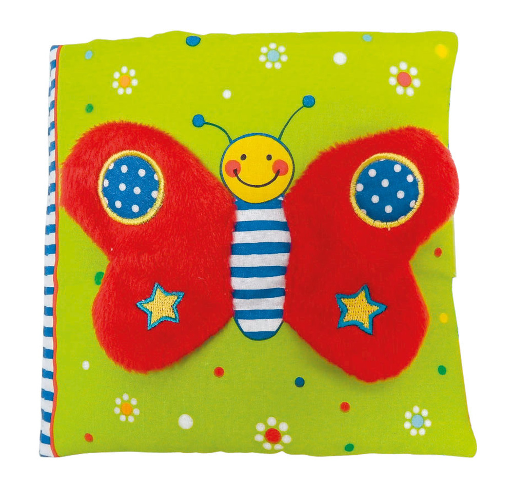 Il libro del bebè. Farfalla rossa