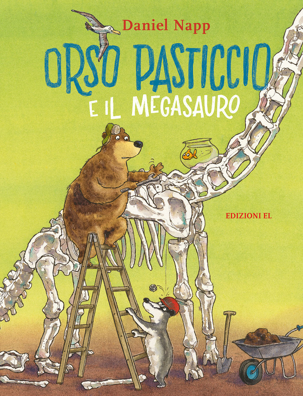 Orso Pasticcio e il megasauro