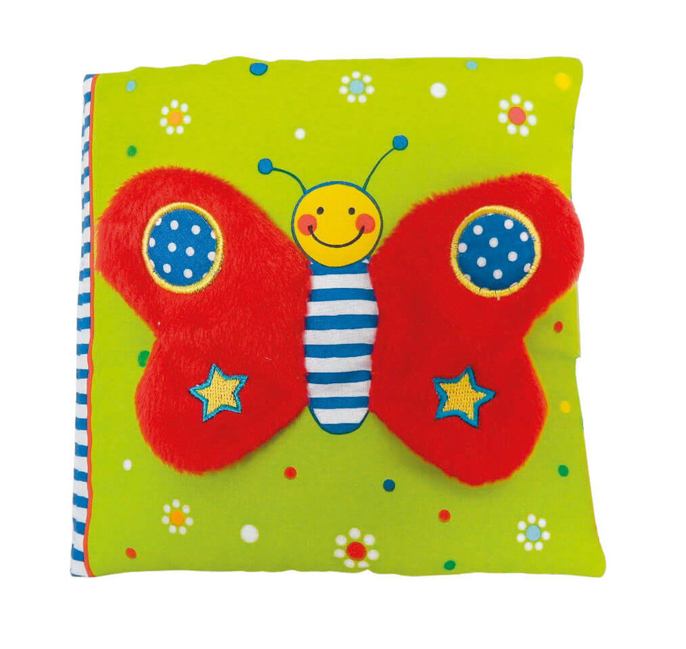 Il libro del bebè. Farfalla rossa