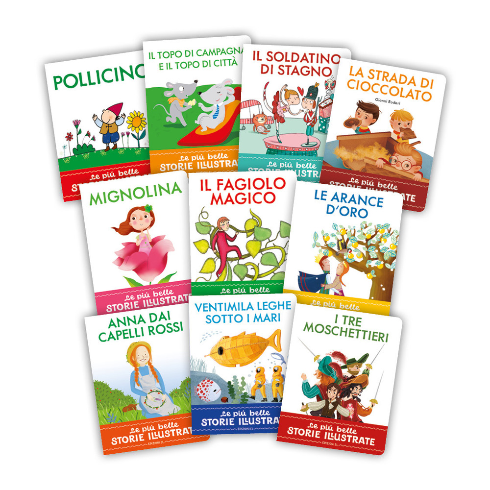 La mia prima biblioteca di fiabe illustrate. Stampatello maiuscolo