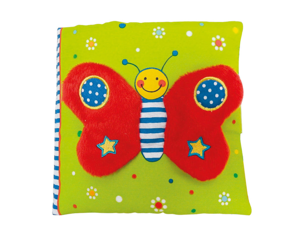 Il libro del bebè. Farfalla rossa