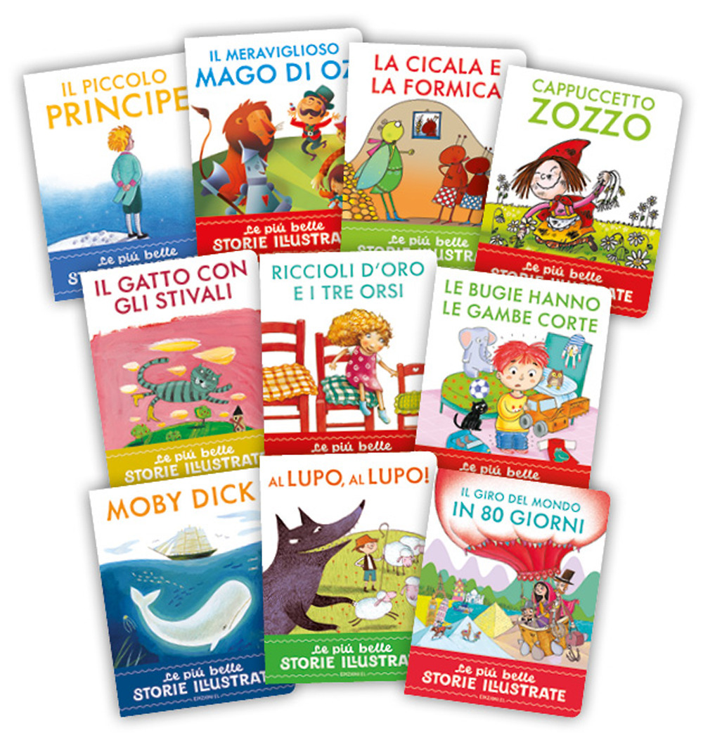 La mia prima biblioteca di fiabe illustrate. Stampatello maiuscolo