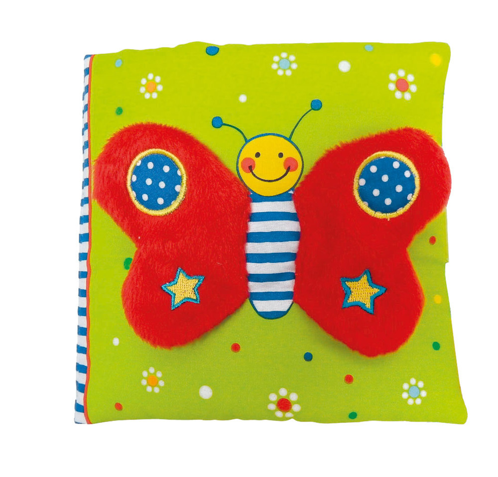 Il libro del bebè. Farfalla rossa