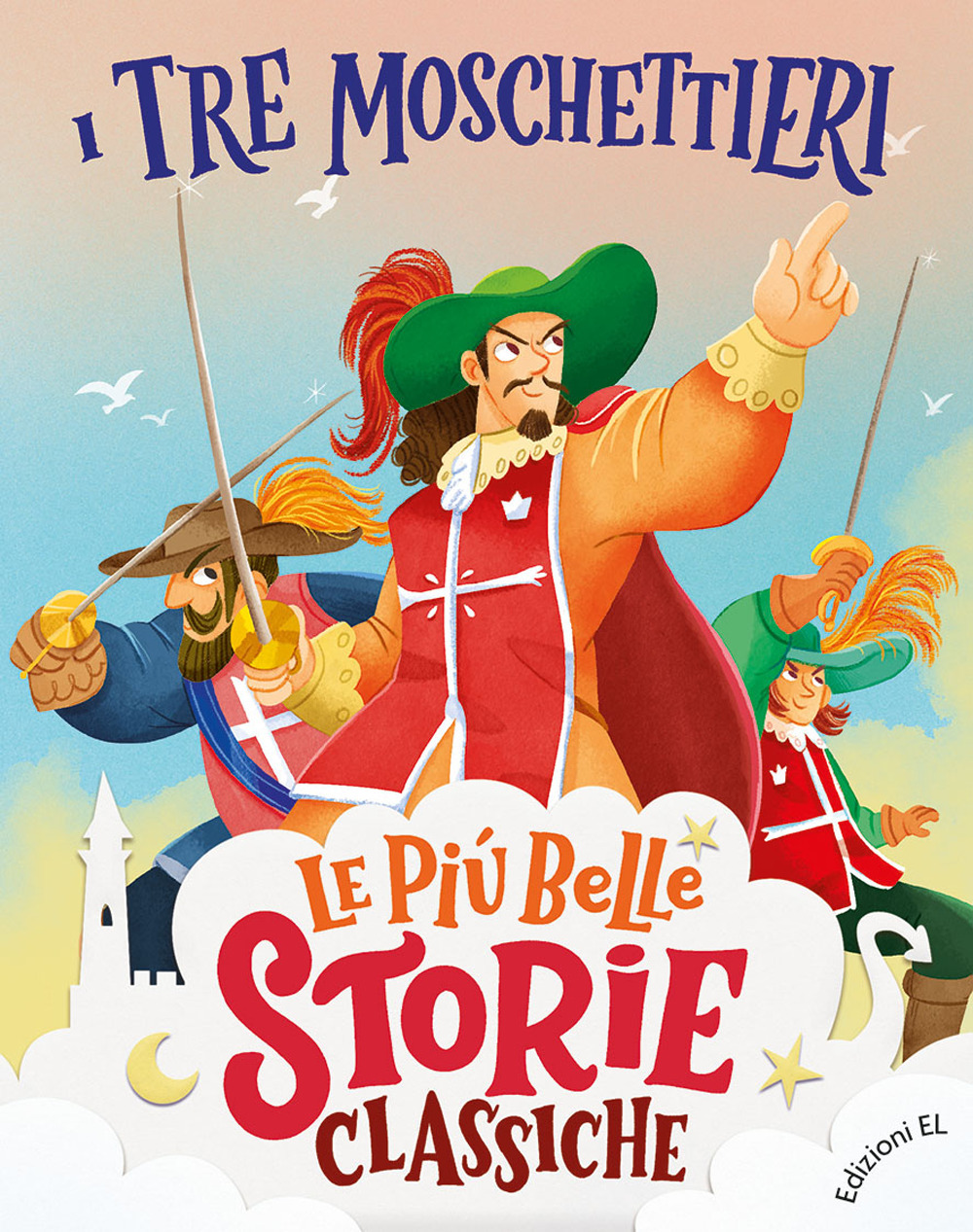 I tre moschettieri. Stampatello maiuscolo