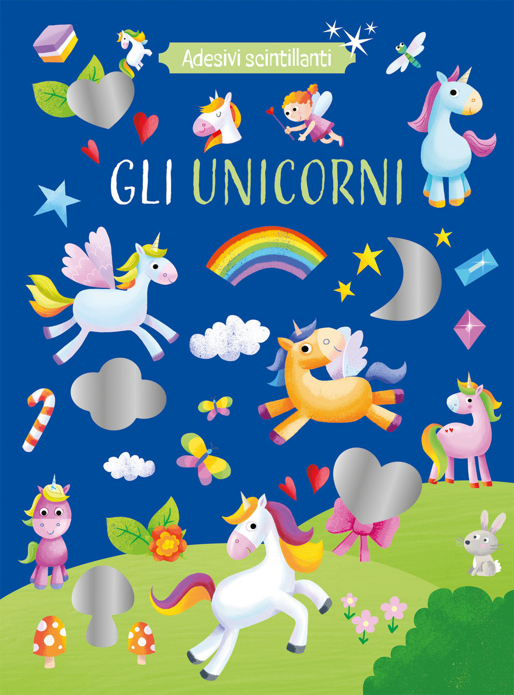 Gli unicorni. Adesivi scintillanti