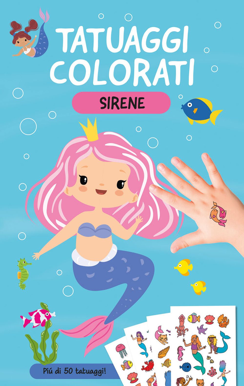 Sirene. Tatuaggi colorati