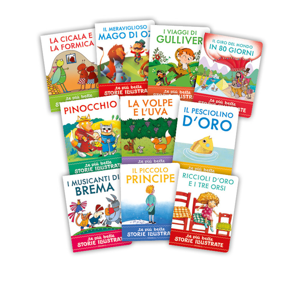 La mia prima biblioteca di fiabe illustrate. Stampatello maiuscolo