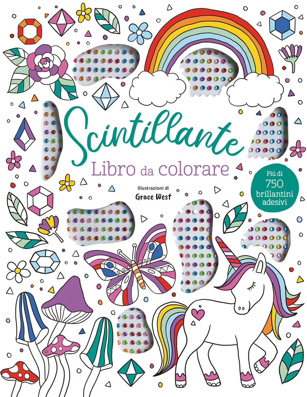 Scintillante. Libro da colorare