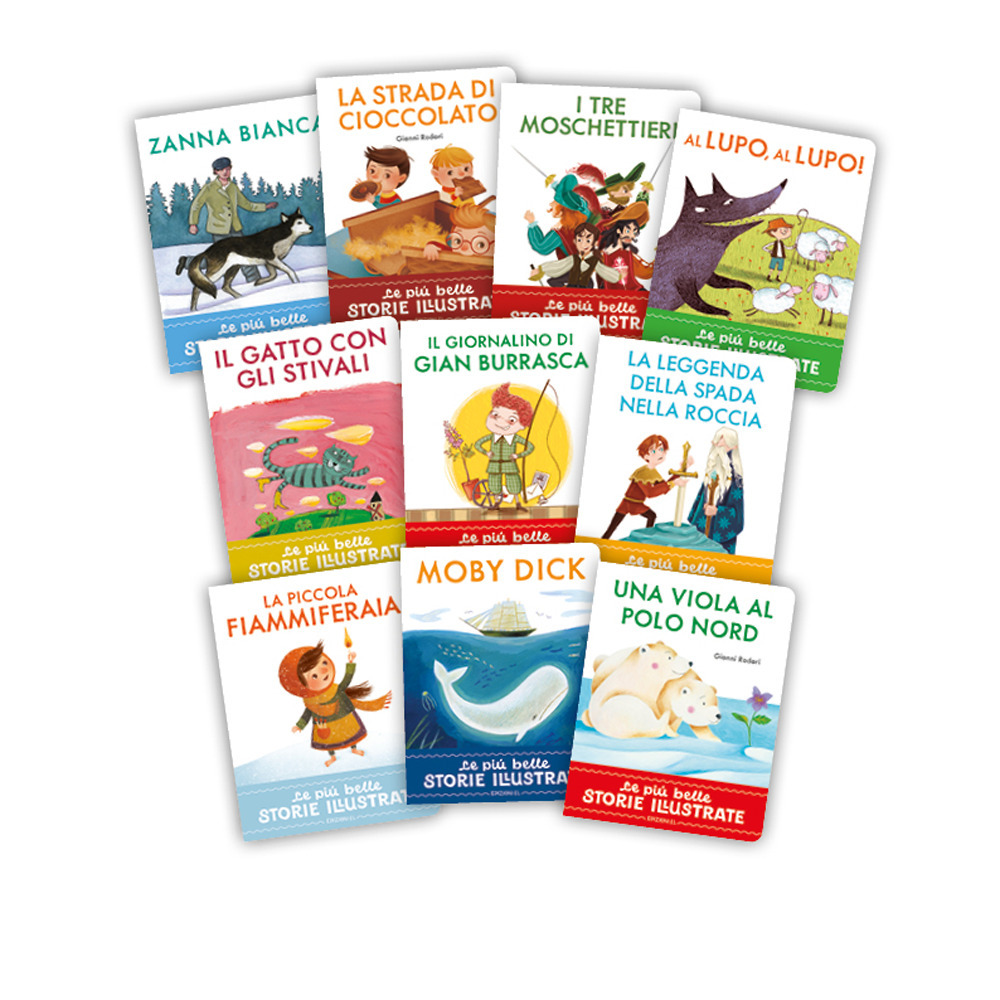 La mia prima biblioteca di fiabe illustrate. Stampatello maiuscolo