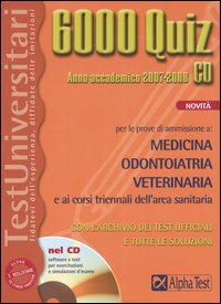 6000 quiz. Medicina odontoiatria veterinaria